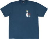 Stussy Kingpin Navy Tee