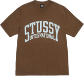Stussy International Pigment Dyed Brown Tee