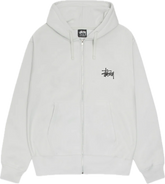Stussy Basic Zip Fog Hoodie