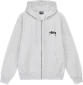Stussy Burning Stock Heather Zip Up