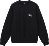 Stussy Basic Black Crewneck
