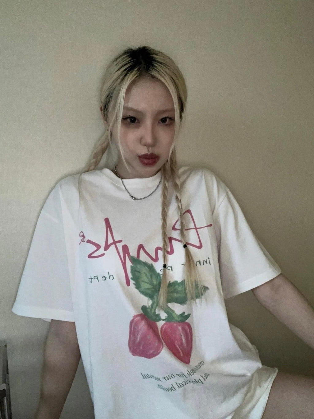 Phyps Graffiti Oversized Cotton T-Shirt