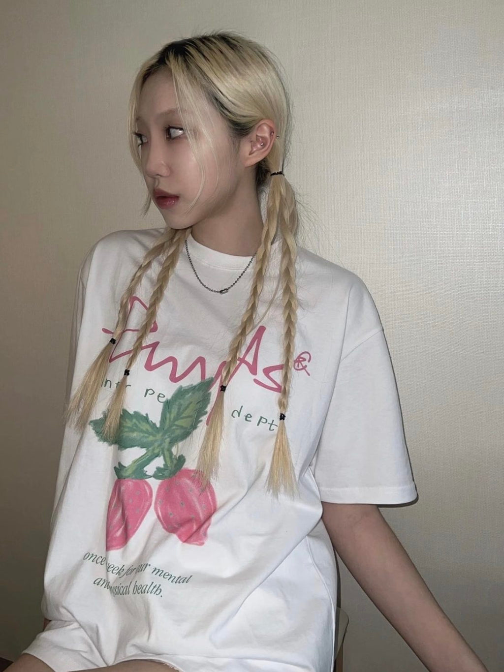 Phyps Graffiti Oversized Cotton T-Shirt