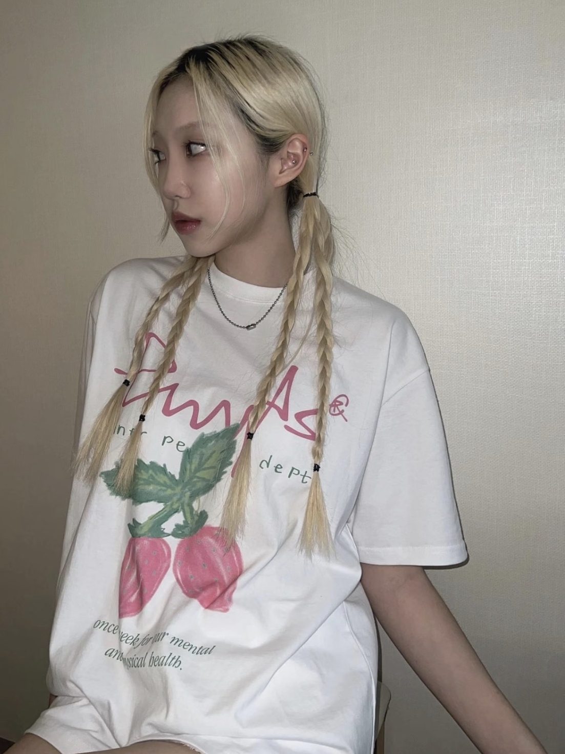 Phyps Graffiti Oversized Cotton T-Shirt