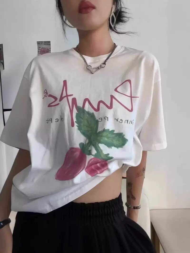 Phyps Graffiti Oversized Cotton T-Shirt