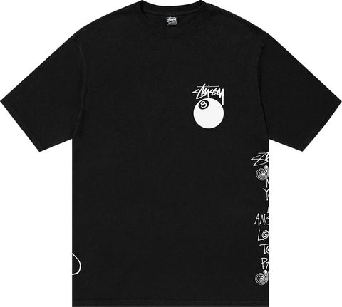 Stussy Strike Pigment Dyed Black Tee