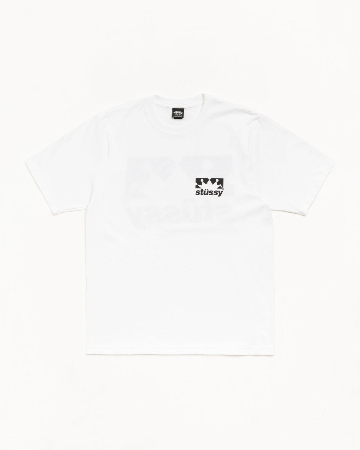 Stussy Box Crown White Tee