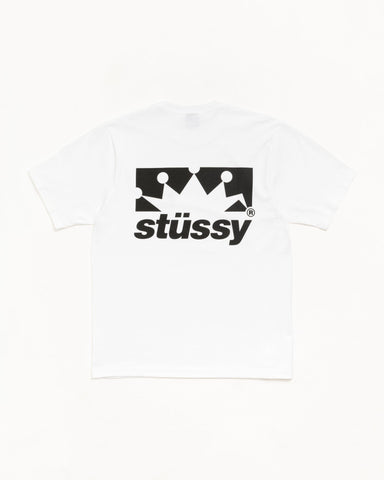 Stussy Box Crown White Tee