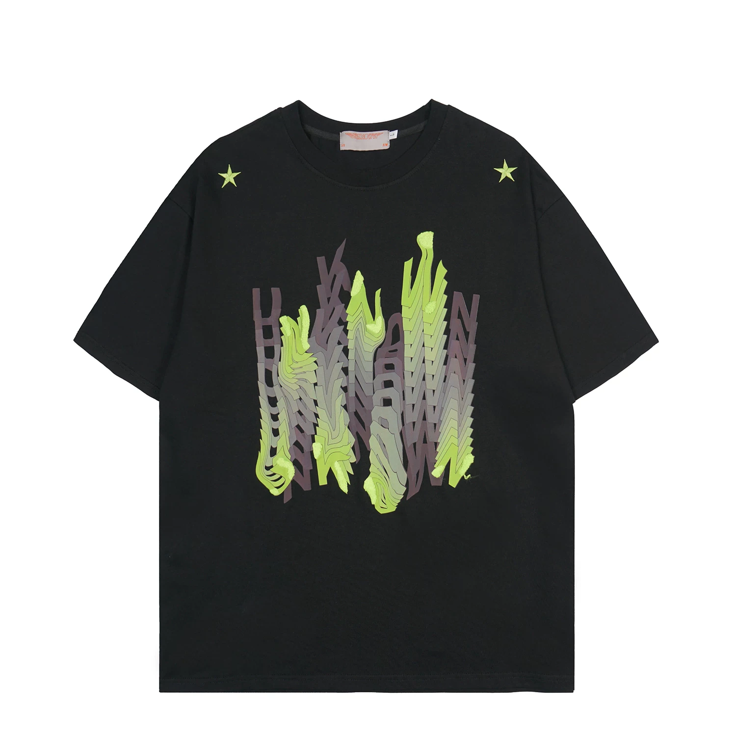 BIGGOLD Retro Phantom Oversized T-Shirt for Women