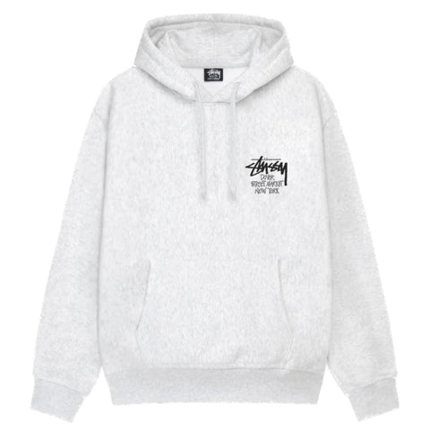 Stussy DSM New York Ash Grey Hoodie
