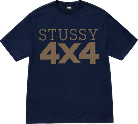 Stussy 4x4 Navy Tee