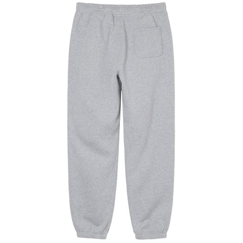 Stussy Stock Logo Heather Grey Sweatpants