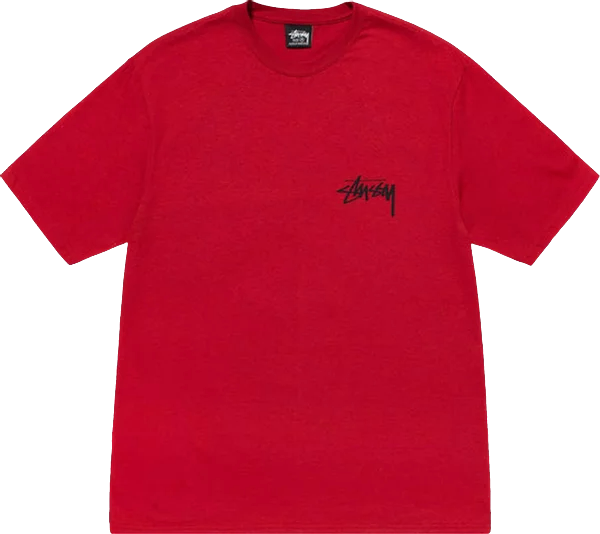 Stussy 8 Ball Fade Red Tee