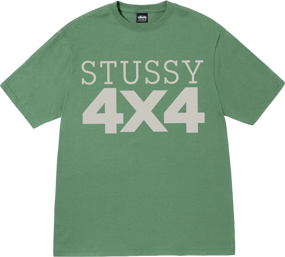 Stussy 4x4 Green Tee