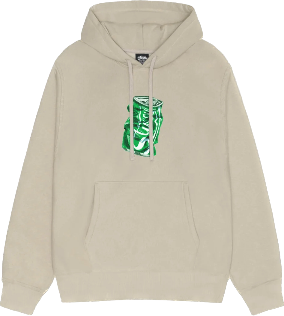 Stussy Soda Can Khaki Hoodie