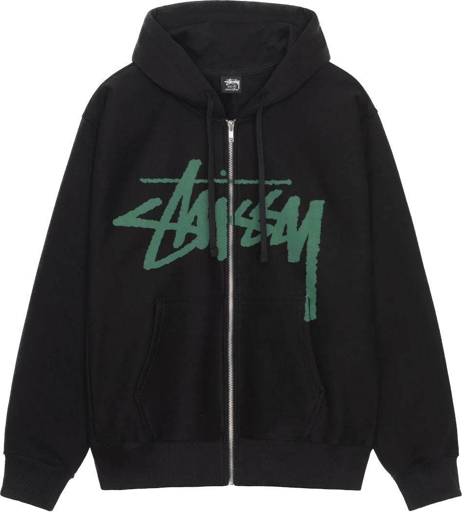 Stussy Venus Black Zip Up