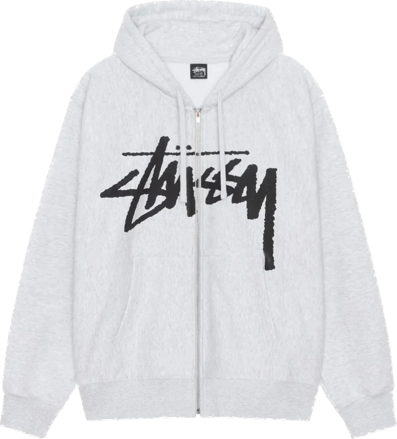 Stussy Venus Ash Grey Zip Up