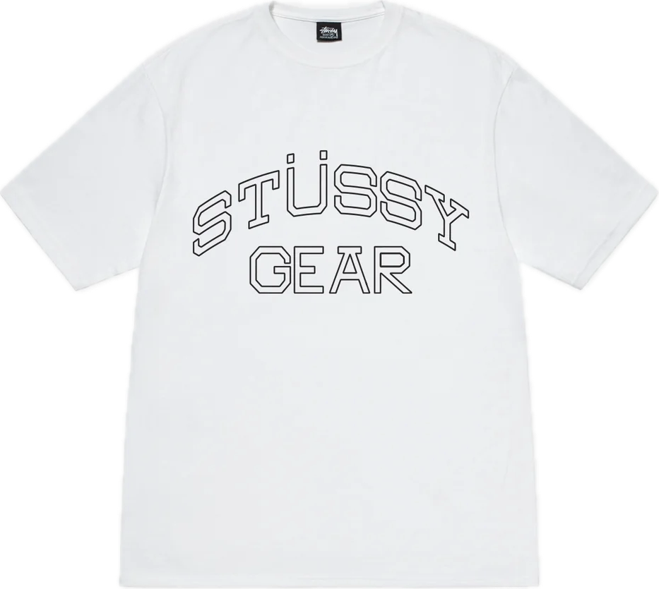 Stussy Gear White Tee