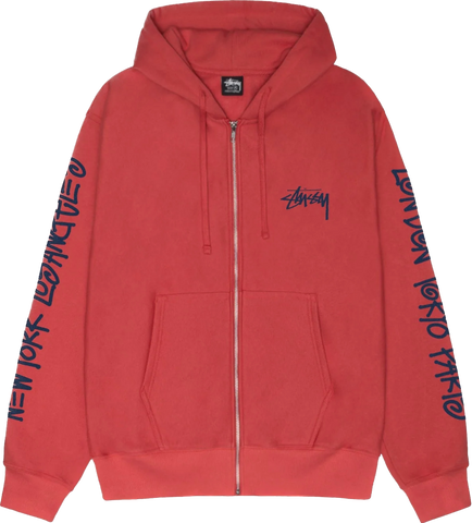 Stussy Big Cities Pepper Zip Up