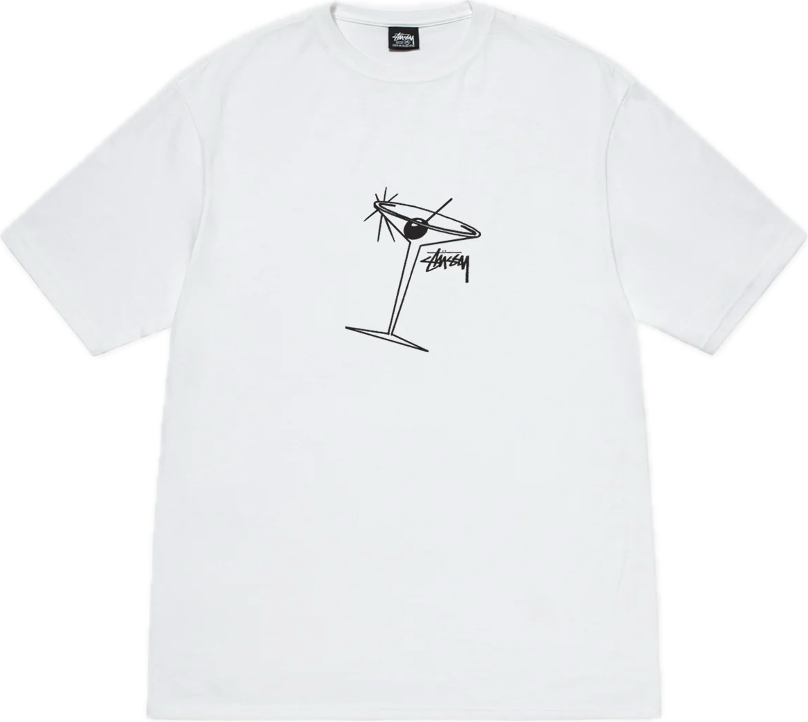 Stussy Martini White Tee