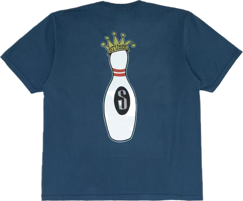 Stussy Kingpin Navy Tee