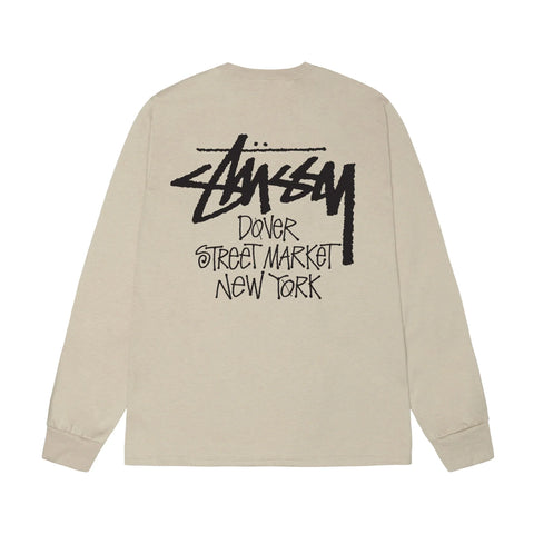 Stussy DSM New York Khaki L/S Tee