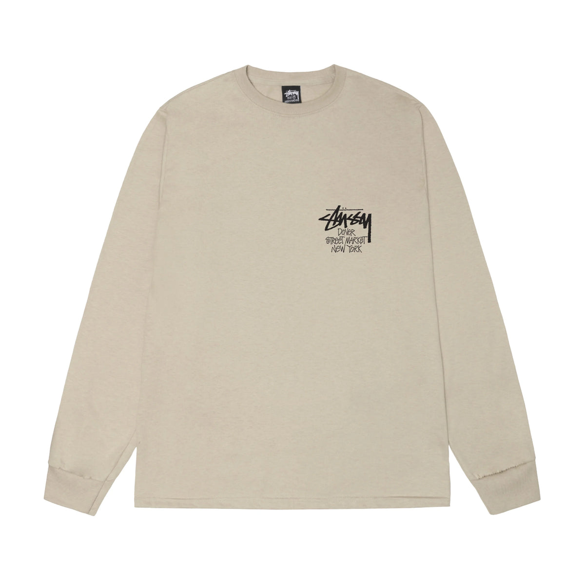 Stussy DSM New York Khaki L/S Tee