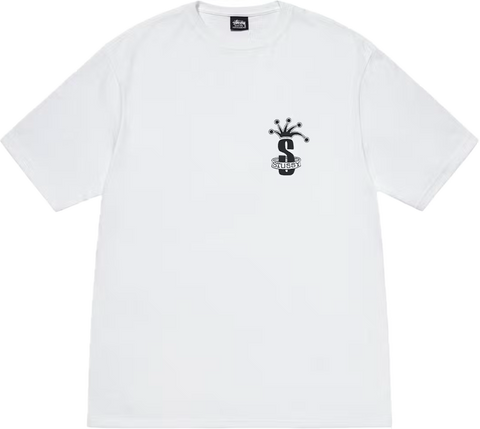 Stussy Crown Band White Tee