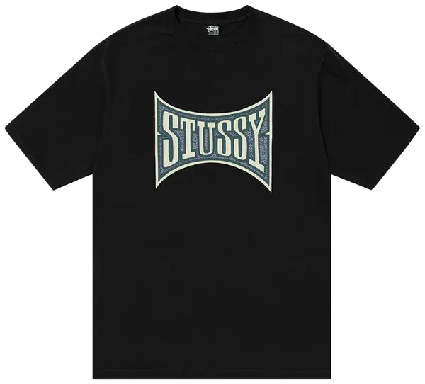 Stussy Champion Black Tee