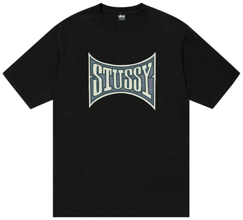 Stussy Champion Black Tee