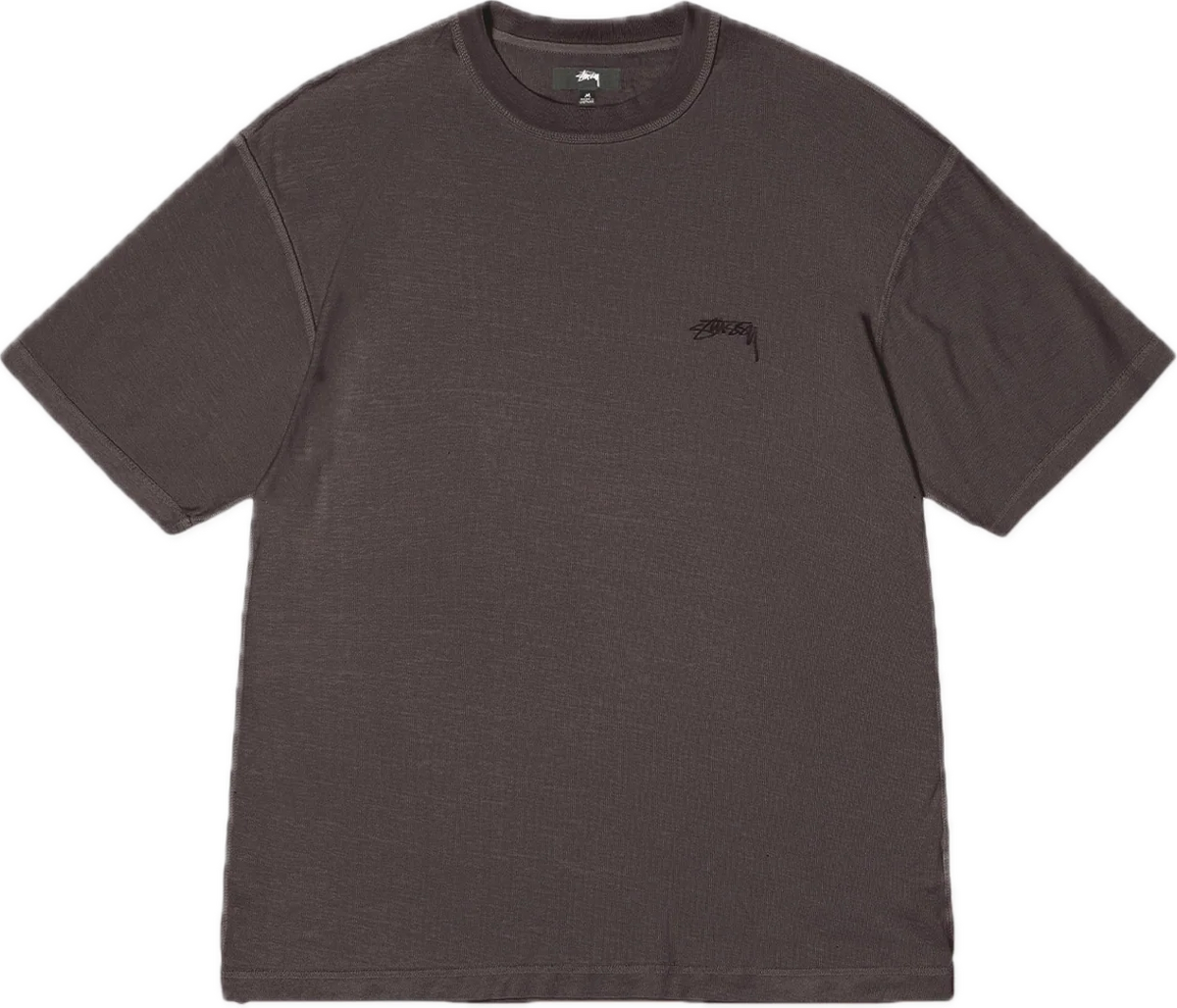Stussy Lazy Faded Black Tee