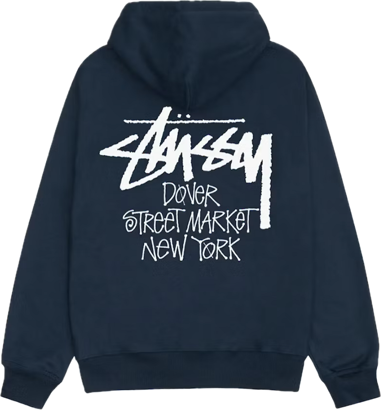 Stussy DSM New York Navy Hoodie