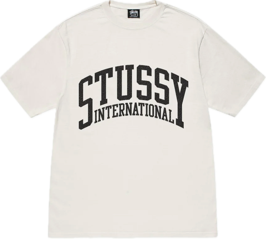 Stussy International Pigment Dyed Natural Tee