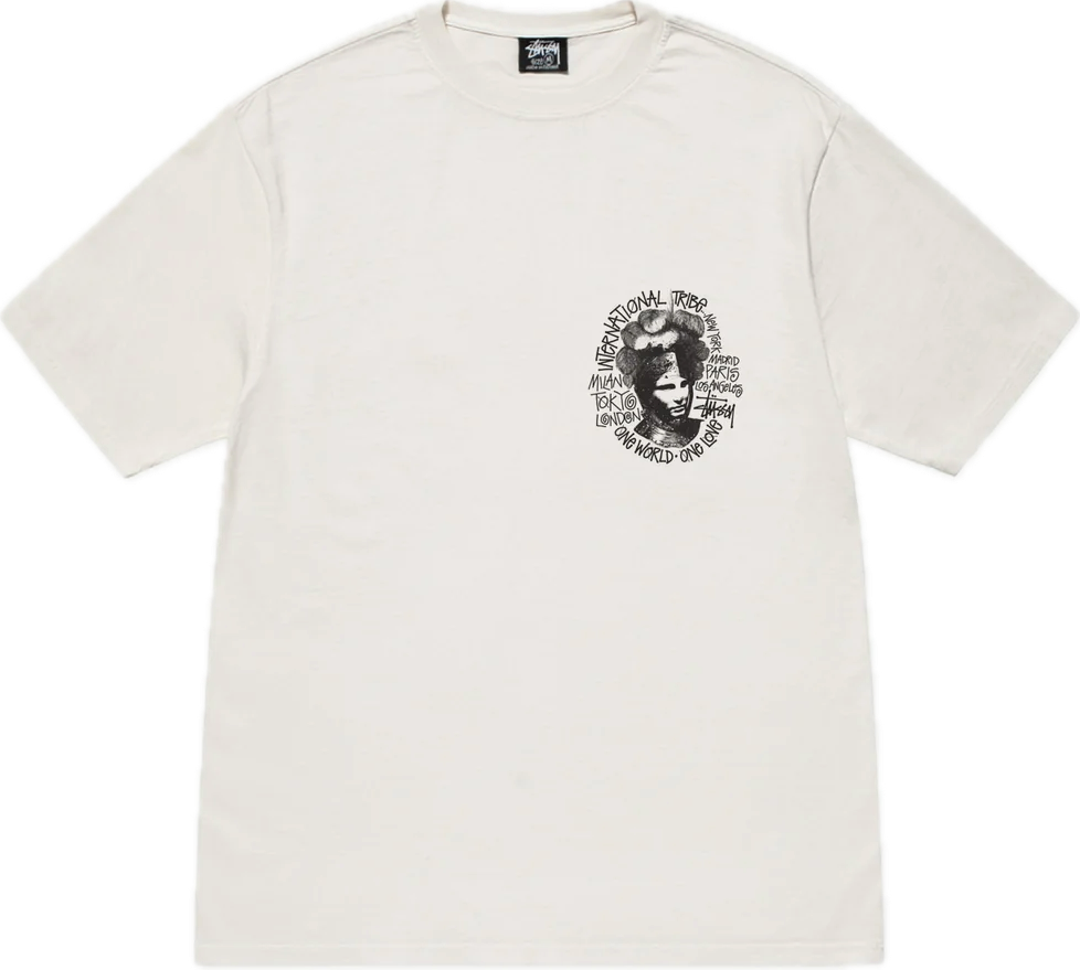 Stussy Camelot Pigment Dyed Natural Tee