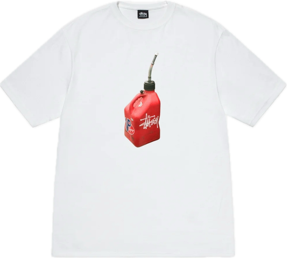 Stussy Fueled White Tee