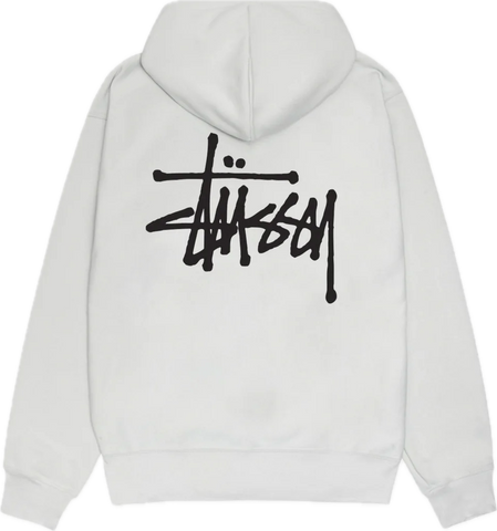 Stussy Basic Zip Fog Hoodie