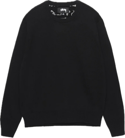 Stussy Laguna Icon Black Sweater