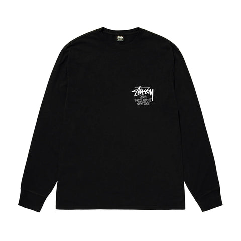 Stussy DSM New York Black L/S Tee