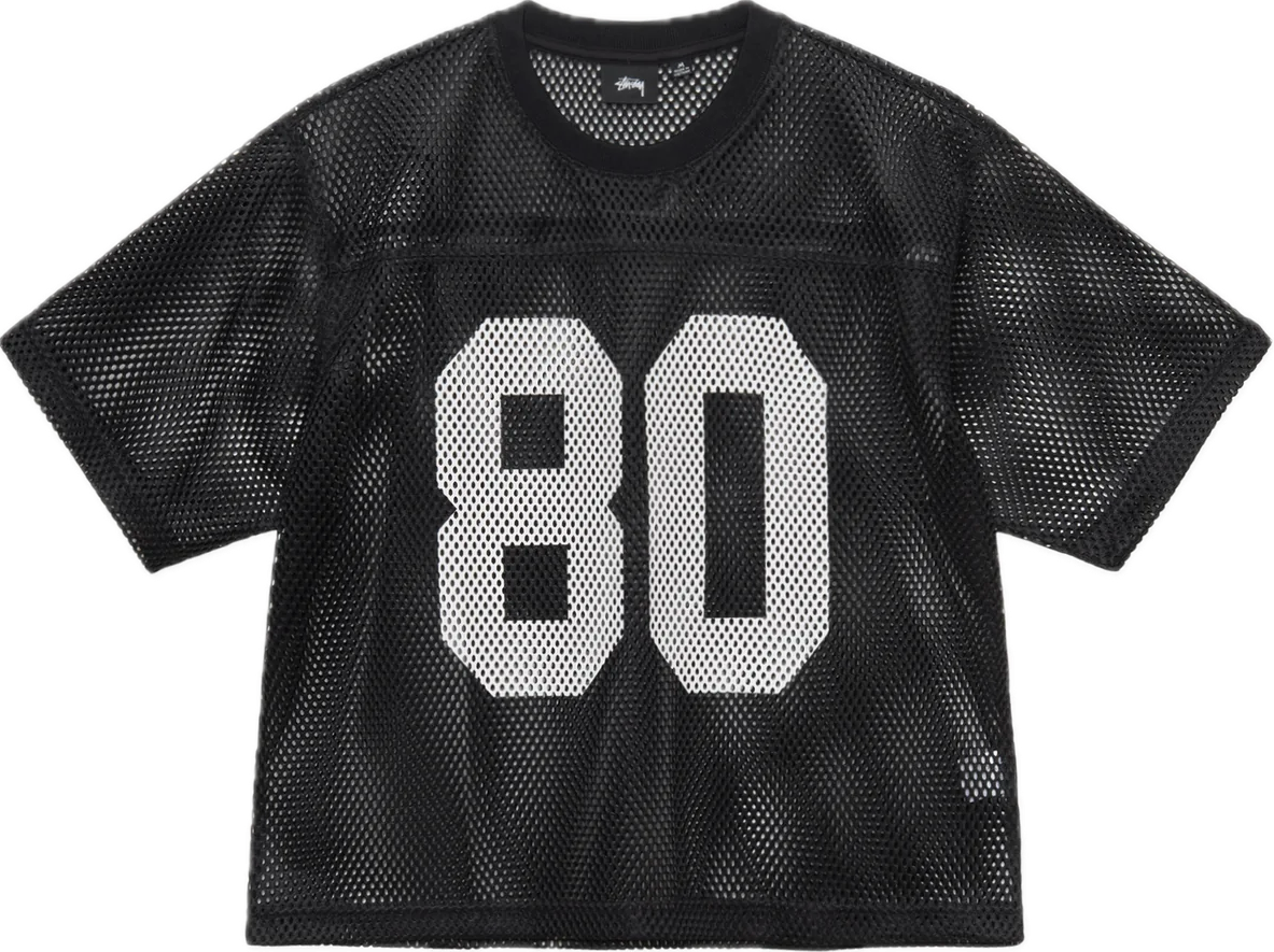 Stussy Team 80 Black Jersey