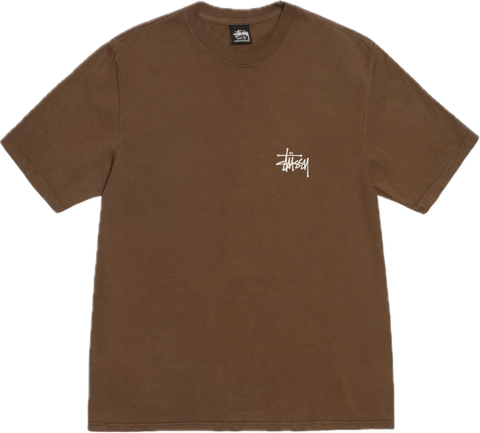 Stussy Basic Brown Tee