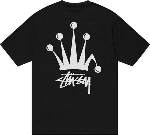 Stussy Regal Crown Black Tee