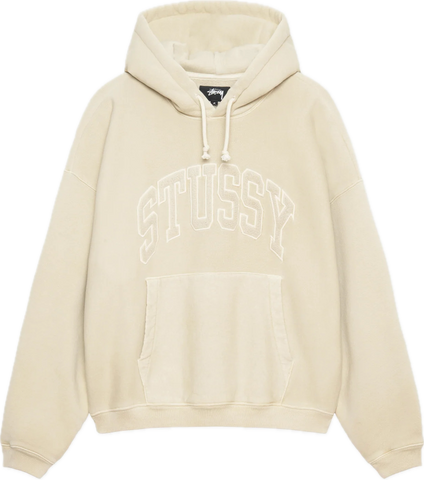 Stussy Embroidered Relaxed Sand Hoodie