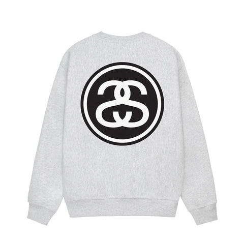 Stussy SS Link Ash Heather Crewneck