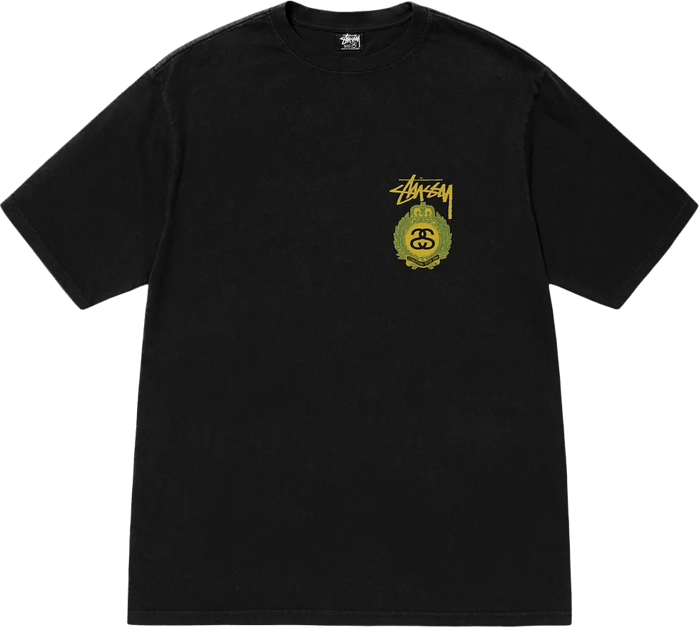 Stussy Crown Wreath Black Tee