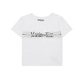 MATIN KIM Deconstructed Letter Fringe Tee – 2026 Summer Korean Style
