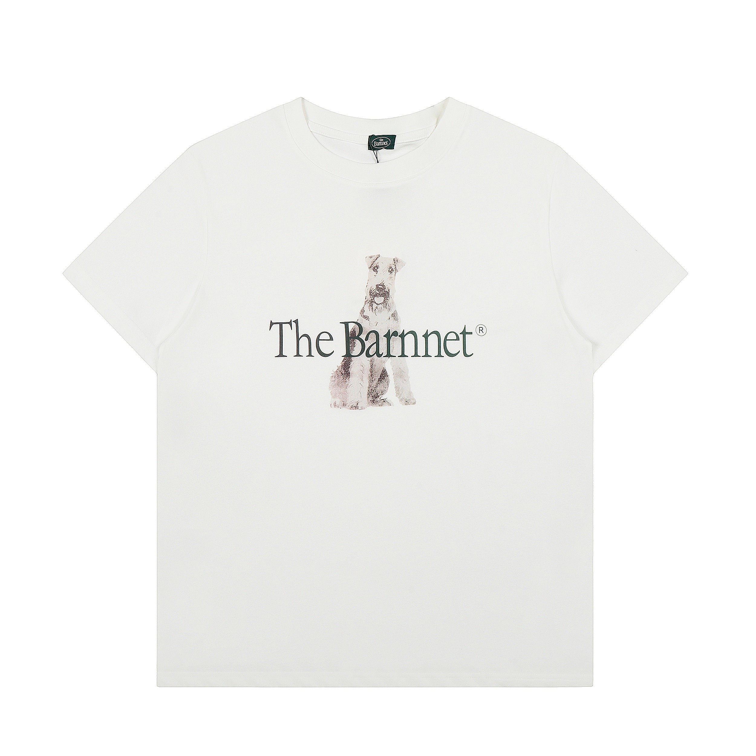 The Barnnet Puppy Graphic Crew Neck Short Sleeve T-Shirt