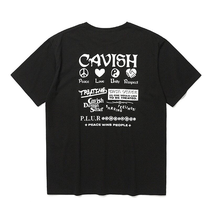 Cavish Unisex Cotton Short Sleeve T-Shirt